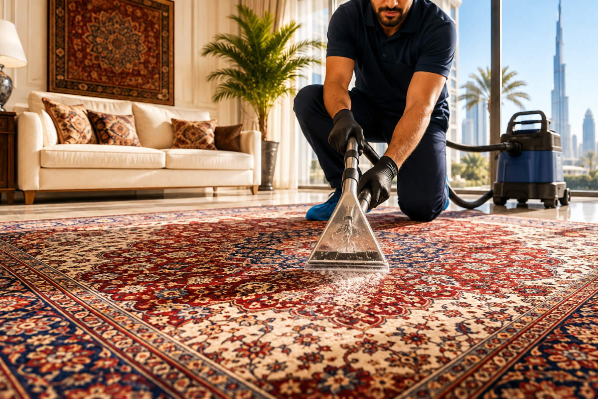 Top-rated persian and oriental carpet cleaning solution in Dubai Persian Carpet Cleaning Services in Dubai by Carpet Solutions